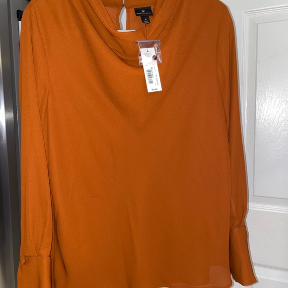 Worthington Bronze Wave Blouse - Picture 3 of 6